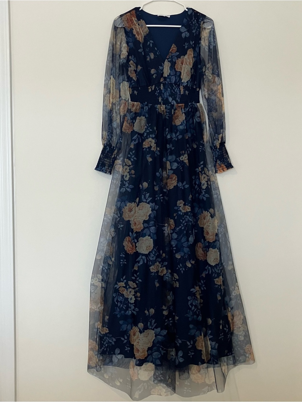 Baltic Born Floral Long Sleeve Maxi Dress Small Dark Fairy Whimsigoth
